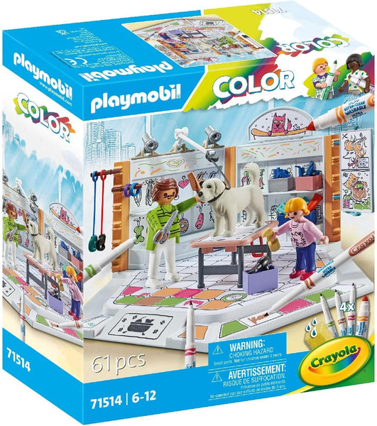 Playmobil 71514 PLAYMOBIL Color: Dog Salon