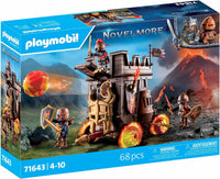 Playmobil 71643 Knights of Novelmore - Battle wagon with fire cannon