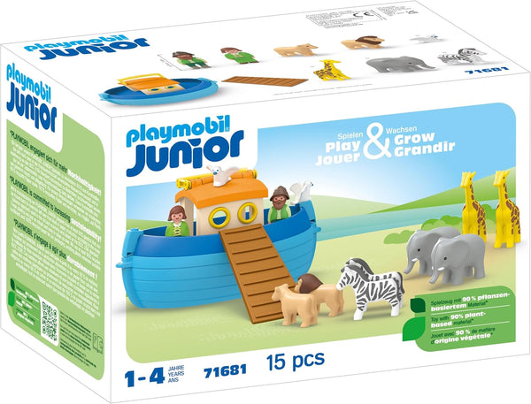 Playmobil 71681 1.2.3 JUNIOR: My Take Along Noah´s Ark