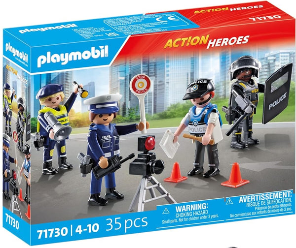 Playmobil 71730 Police Figures Set
