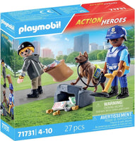 Playmobil 71731 Police Search with dog