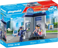 Playmobil 71733 Action Heroes Police Interrogation Room Starter Pack
