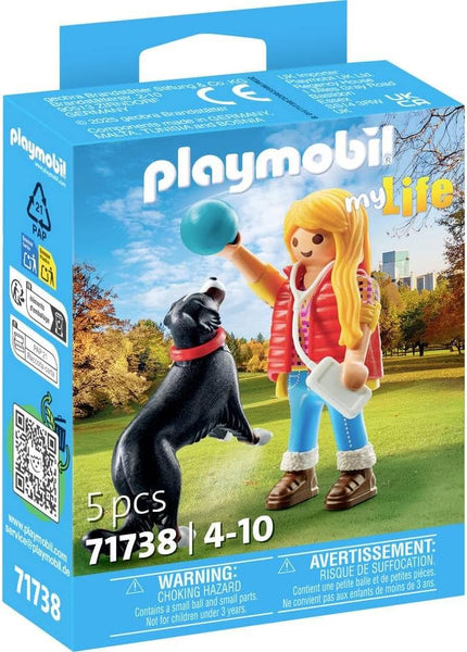 Playmobil 71738 Woman with Mountain Dog