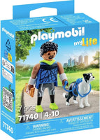 Playmobil 71740 Jogger with Border Collie