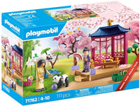 Playmobil 71762 Asian Garden with Panda Feeding Promo Pack