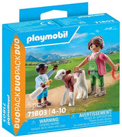 Playmobil 71803 Duo Farmer with Calf