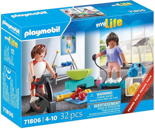 Playmobil 71806 My Life Fitness Training Promo Pack