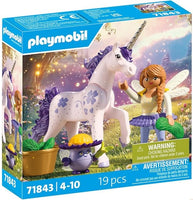 Playmobil 71843 Collectible Unicorn Lucky Lavender with Fairy