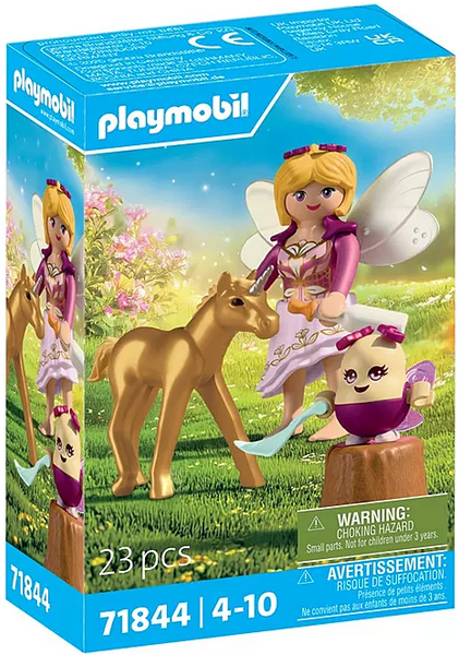 Playmobil 71844 Golden Unicorn Foal with Fairy