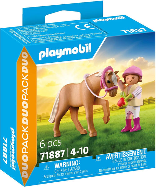 Playmobil 71887 Duo Girl with Pony