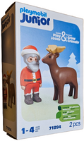 Playmobil 71894 1.2.3 JUNIOR: Santa Claus & Reindeer