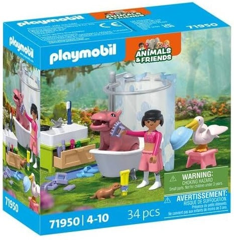 Playmobil 71950 Animal bathing fun