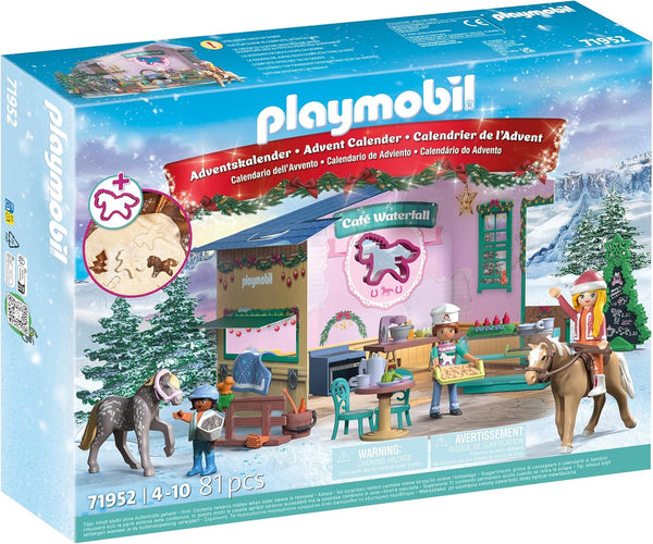 Playmobil 71952 Horses Of Waterfall Christmasbaking at the Rider Café