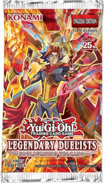 YU-GI-OH!  Legendary Duelists Soulburning Volcano Booster Pack