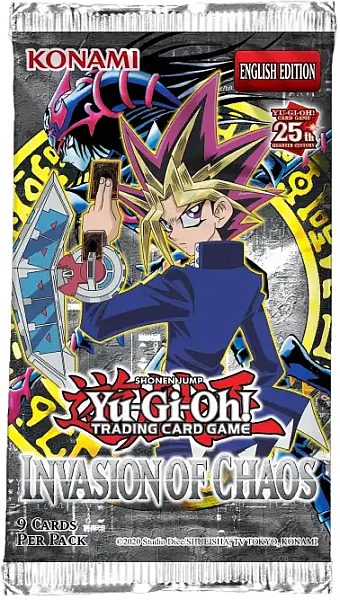 YU-GI-OH!  Invasion of Chaos Booster Pack
