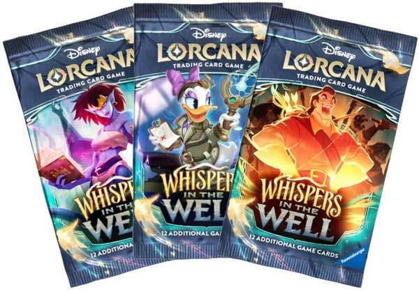 Lorcana Trading Card Game - Whispers In The Well - Booster Pack