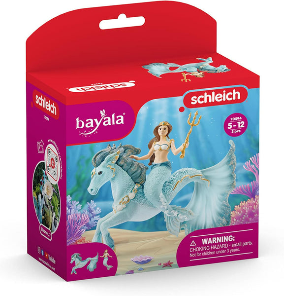 Schleich 70594 Bayala Mermaid Eyela on underwater horse