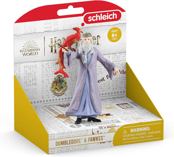 Schleich 42637 Harry Potter Wizarding World - Dumbledore & Fawkes