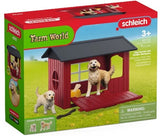Schleich 42722 Farm World Dog Kennel