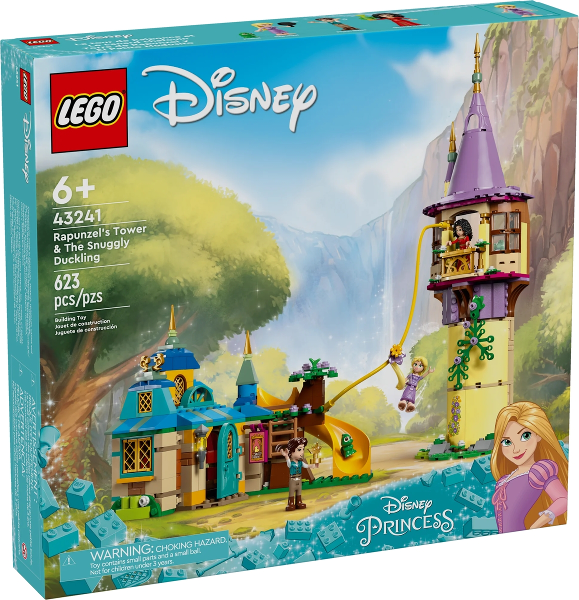 LEGO ® 43241 Rapunzel's Tower & The Snuggly Duckling