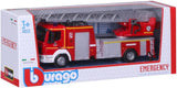 1:50 Mercedes Atego 1530F Magirus DLK 23/12 Fire Truck With Turntable Ladder