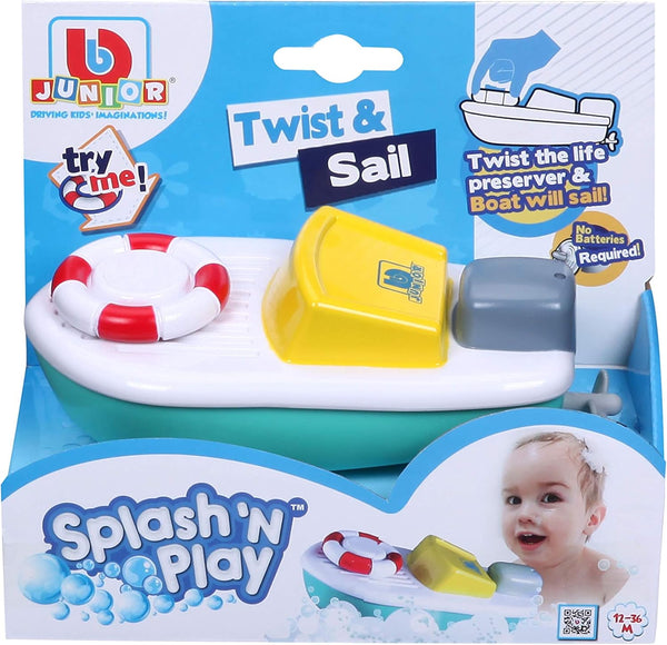 Burago Junior - Twist & Sail Wind Up Boat