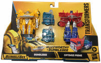 Transformers Buzzworthy Bumblebee - Bumblebee and Optimus Prime