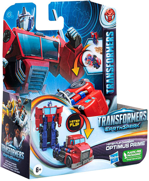 Transformers Earth Spark 1 Step Flip Changer: Autobot Optimus Prime