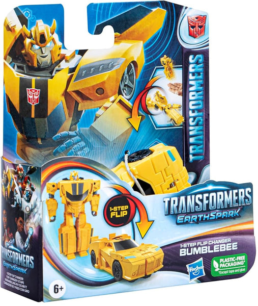 Transformers Earth Spark 1 Step Flip Changer: Bumblebee
