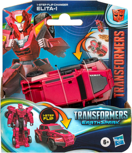 Transformers Earth Spark 1 Step Flip Changer: Elita-1