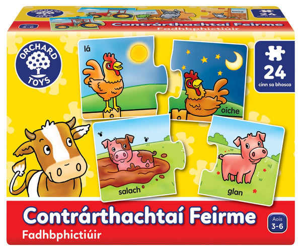 Orchard Toys Contrarthachtai Feirme (Farm Game Irish)