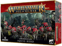 Warhammer Age of Sigmar - Gloomspite Gitz: Squig Herd, Black