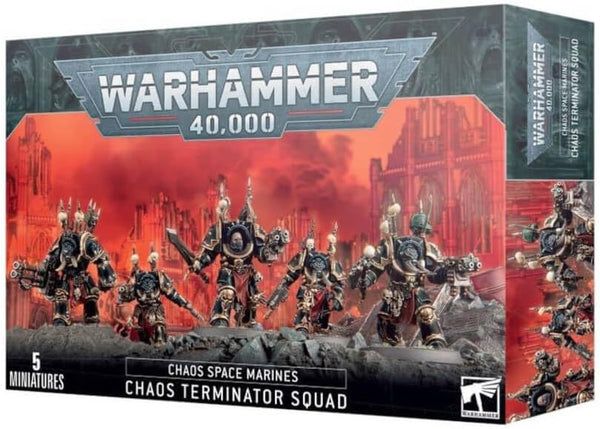 Warhammer 40000 40K - Chaos Space Marines: Chaos Terminator Squad