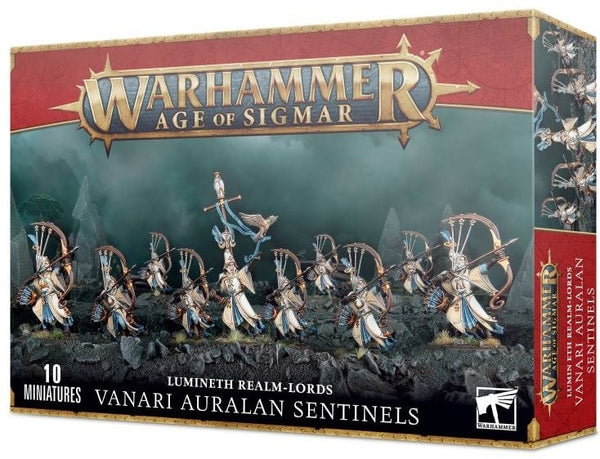 Warhammer Age of Sigmar - Lumineth Realm-lords Vanari Auralan Sentinels