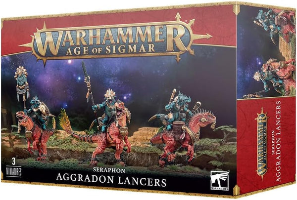 Warhammer Age of Sigmar - Seraphon: Aggradon Lancers