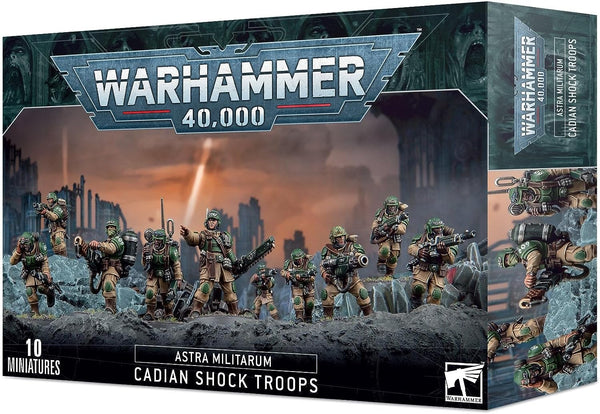Warhammer 40000 40K - Astra Militarum: Cadian Shock Troops