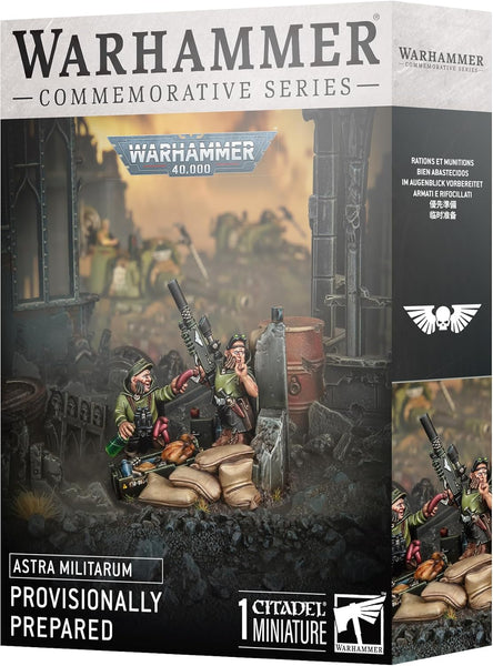 Warhammer Age of Sigmar - Commemorative Series - AstraMilitarum Provisionally Prepared