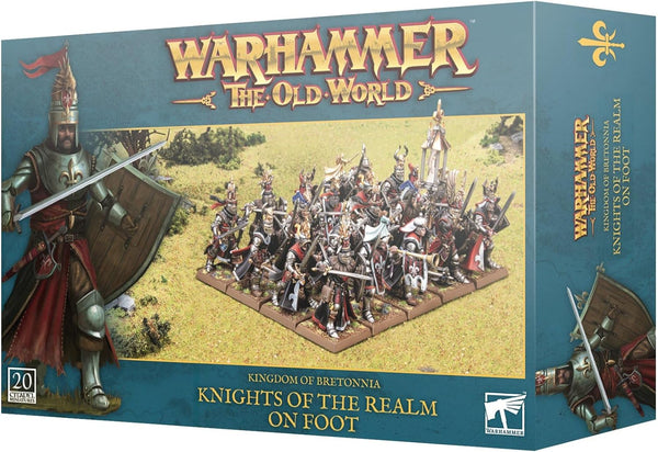 Warhammer The Old World - Knights Of The Realm On Foot