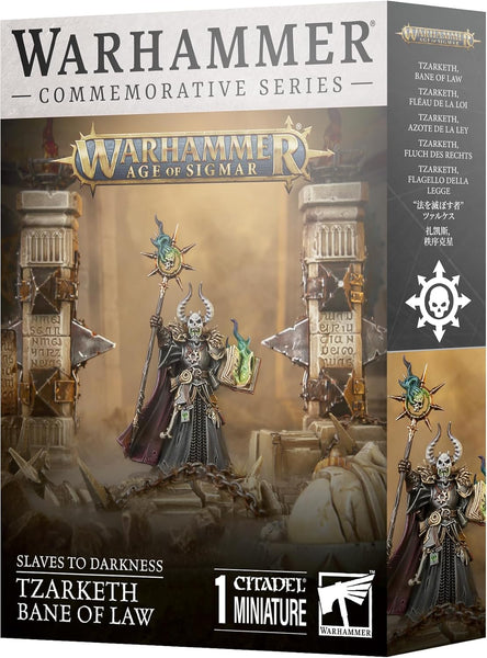 Warhammer Age of Sigmar - Commemorative Series - Slaves to Darkness Tzarketh Bane of Law