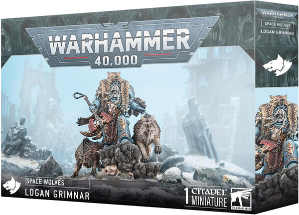 Warhammer 40000 40k - Space Wolves Logan Grimnar
