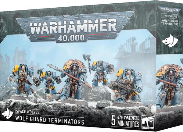 Warhammer 40000 40k - Space Wolves Wolf Guard Terminators