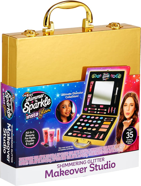 Shimmering Glitter Makeover Studio - Make Up Set