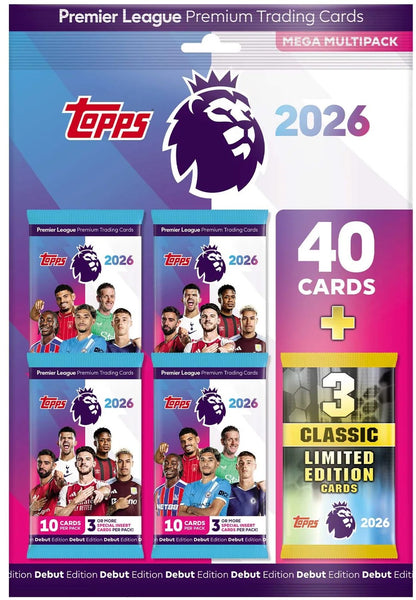 Topps Premier League 2025/26 - Mega Multipack