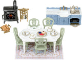 Sylvanian Families 5867 Red Roof Riverside Manor Elegant Dining Room