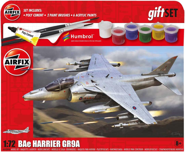 Airfix Large Starter Set - BAe Harrier GR9A