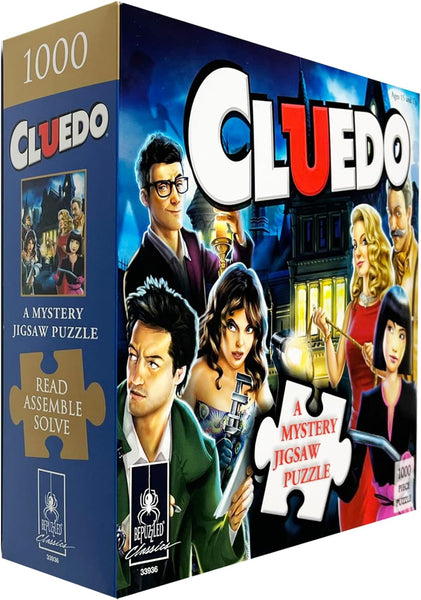Bepuzzled Classic - Cluedo Mystery 1000 Piece Puzzle