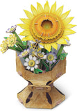 Laggon 3D Puzzle - Flower Bouquet: Sunflower