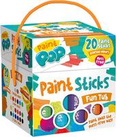 Paint Pop Paint Stick - 20 Classic Colours Fun Tub