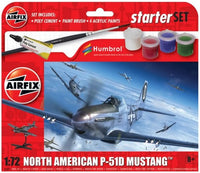 Airfix Small Starter Set - North American P-51D Mustang