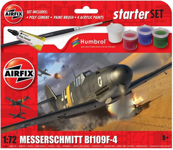 Airfix Small Starter Set - Messerschmitt Bf109F-4